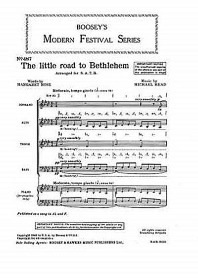 The little road to Bethlehem