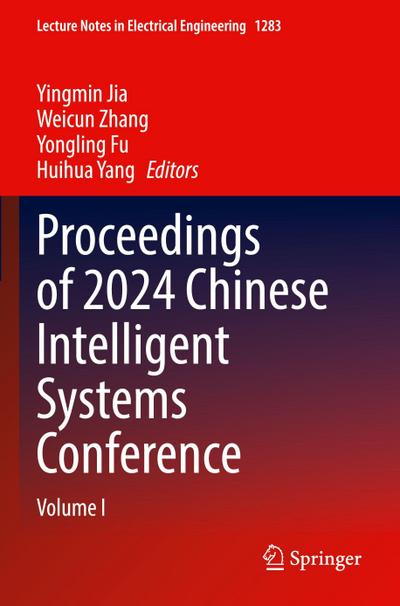 Proceedings of 2024 Chinese Intelligent Systems Conference