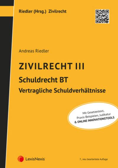 Zivilrecht III - Schuldrecht Besonderer Teil - Vertragliche Schuldverhältnisse, 8 Teile