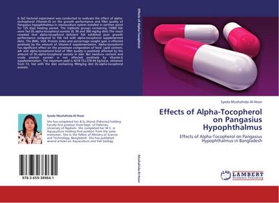 Effects of Alpha-Tocopherol on Pangasius Hypophthalmus