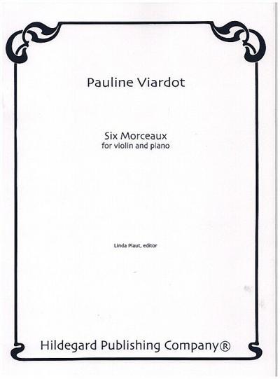 6 Morceauxpour violon et piano