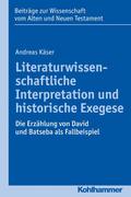 Literaturwissenschaftliche Interpretation und hist