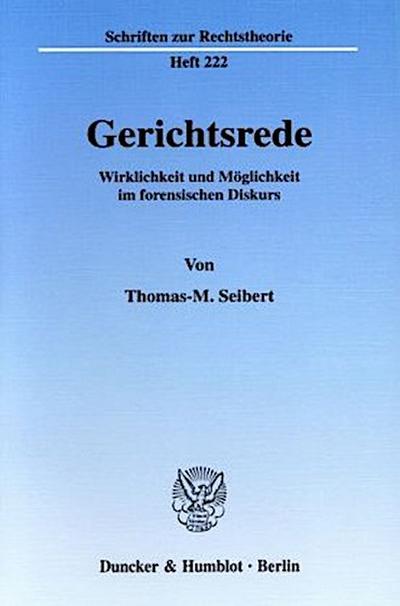 Gerichtsrede