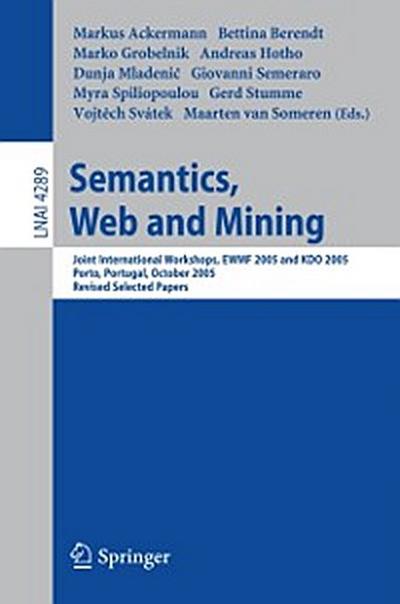 Semantics, Web and Mining