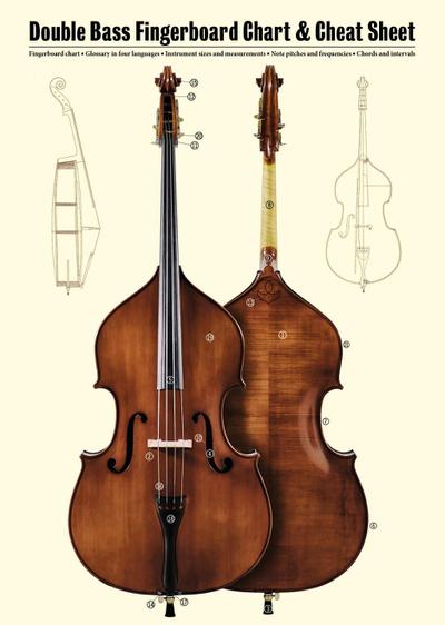 Double Bass Fingerboard Chart & Cheat Sheet