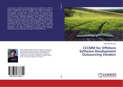 CCCMM for Offshore Software Development Outsourcing Vendors