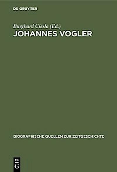 Johannes Vogler
