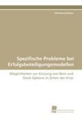 Spezifische Probleme bei Erfolgsbeteiligungsmodellen