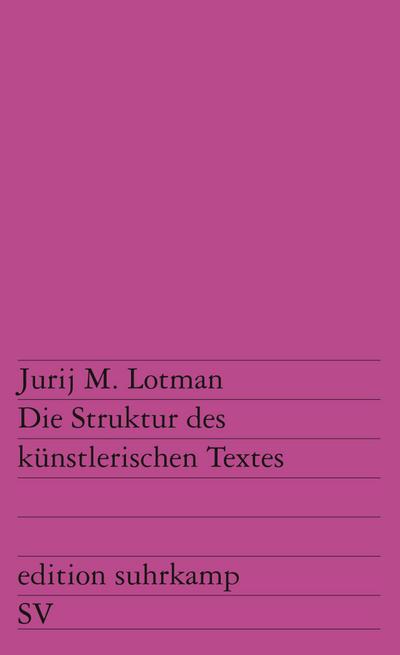 Die Struktur des künstlerischen Textes