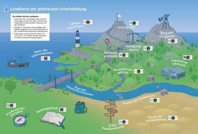 Poster: Landkarte der politischen Urteilsbildung
