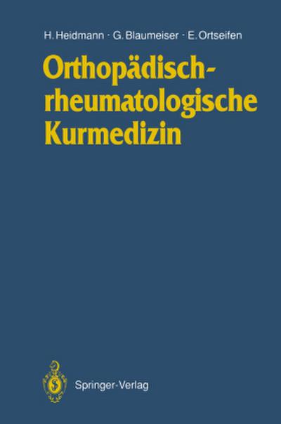 Orthopädischrheumatologische Kurmedizin