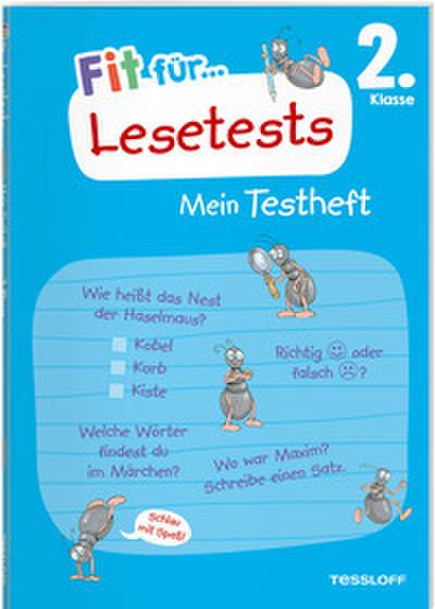 Fit für Lesetests 2. Klasse. Mein Testheft
