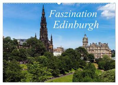 Faszination Edinburgh (Wandkalender 2026 DIN A2 quer), CALVENDO Monatskalender