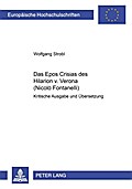 Das Epos "Crisias" des Hilarion v. Verona (Nicolò Fontanelli)