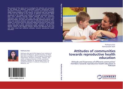 Attitudes of communities towards reproductive health education