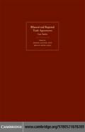 Bilateral and Regional Trade Agreements