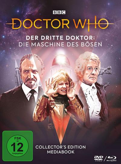 Doctor Who: Der Dritte Doktor - Die Maschine des Bösen (Mediabook Edition, DVD & Blu-ray Combo) LTD.