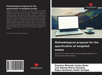 Methodological proposal for the specification of weighted metals