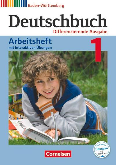 Deutschbuch Band 1: 5. Schuljahr zum Bildungsplan 2016. Realschule Baden-Württemberg - Arbeitsheft mit Lösungen auf scook.de