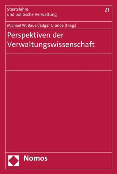 Perspektiven der Verwaltungswissenschaft