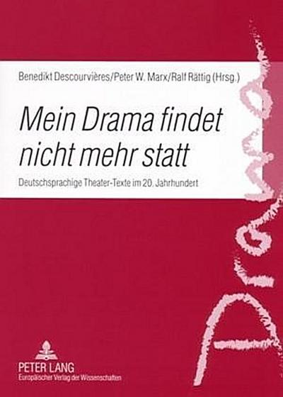 "Mein Drama findet nicht mehr statt"