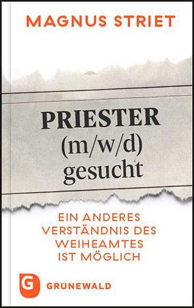 Priester (m/w/d) gesucht