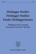 Heidegger Studies - Heidegger Studien - Etudes Hei