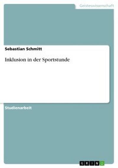 Inklusion in der Sportstunde