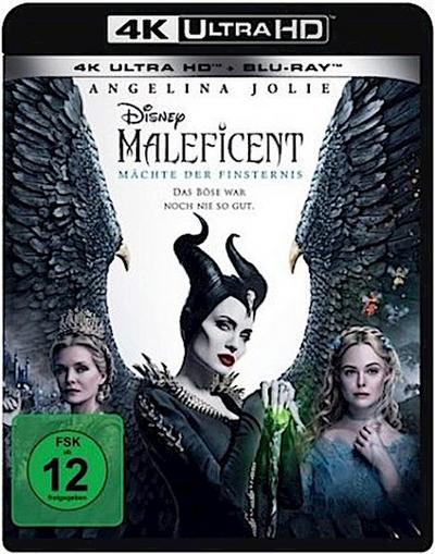 Maleficent #2: Mächte d.Finsternis (UHD) Min: 118/DD5.1/WS  Disney, 4K&BR, 2Disc