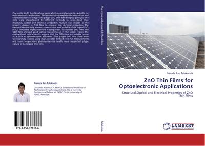 ZnO Thin Films for Optoelectronic Applications