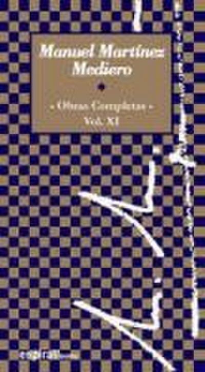 Obras completas, vol. XI