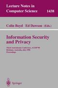 Information Security and Privacy