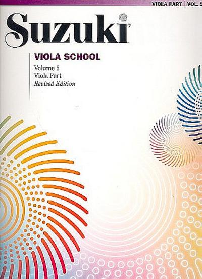 Suzuki Viola School Viola Part, Volume 5 (Revised)