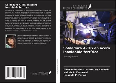 Soldadura A-TIG en acero inoxidable ferrítico