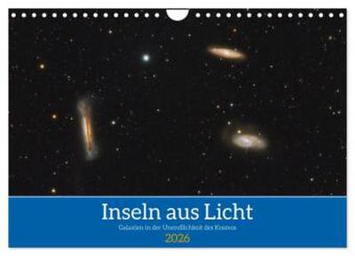Inseln aus Licht (Wandkalender 2026 DIN A4 quer), CALVENDO Monatskalender