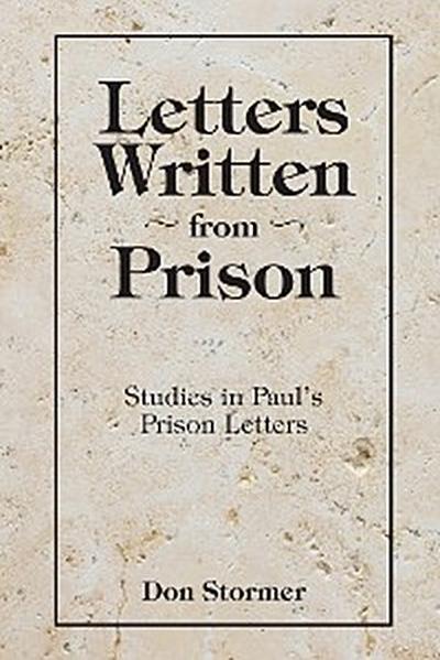 Letters Written from Prison