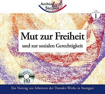 Mut zur Freiheit, 1 Audio-CD
