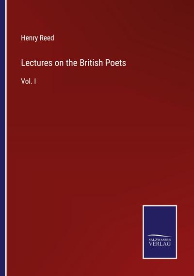 Lectures on the British Poets