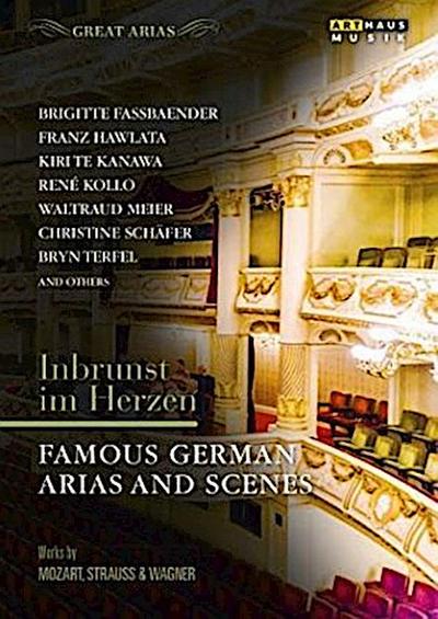 Great Arias - Inbrunst im Herzen - Famous German Arias and Scenes, 1 DVD