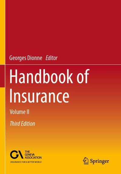 Handbook of Insurance