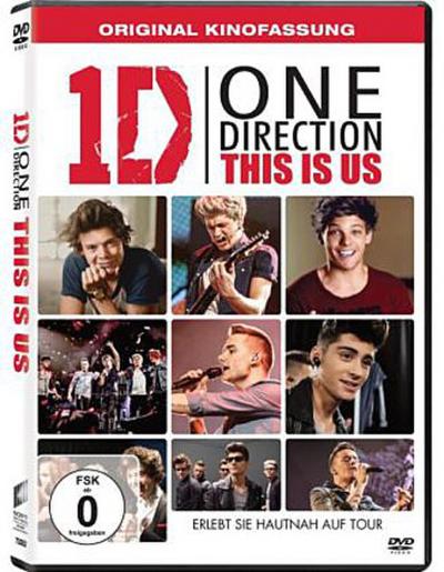One Direction: This is us, 1 DVD
