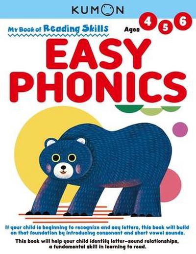 Kumon My Bk of Reading Skills: Easy Phonics