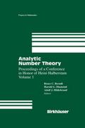 Analytic Number Theory:The Halberstam Festschrift 