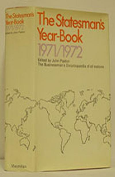 The Statesman’s Year-Book 1971-72