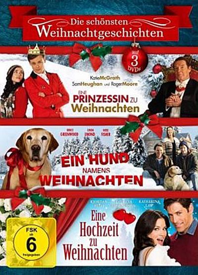 Die schönsten Weihnachtsgeschichten, 3 DVDs