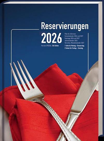 Reservierungsbuch "Spezial" 2026