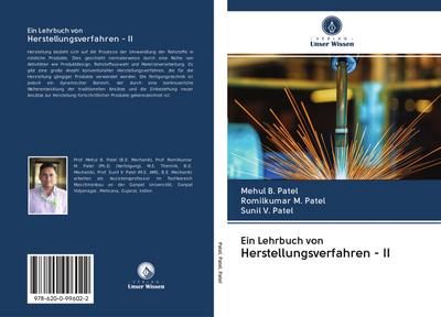 Ein Lehrbuch von Herstellungsverfahren - II