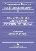 Lied und Liedidee im Ostseeraum zwischen 1750 und 1900