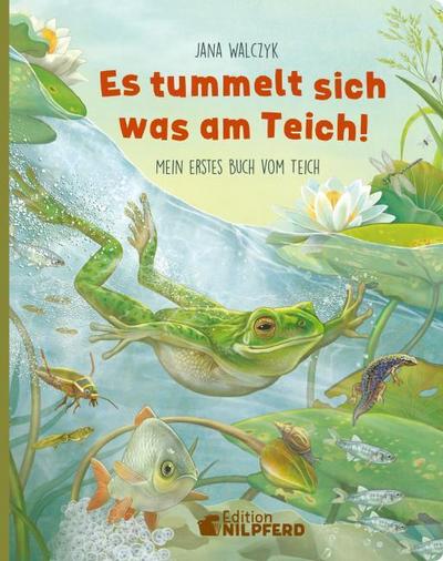 Es tummelt sich was am Teich