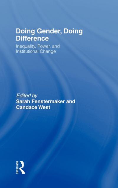 Doing Gender, Doing Difference